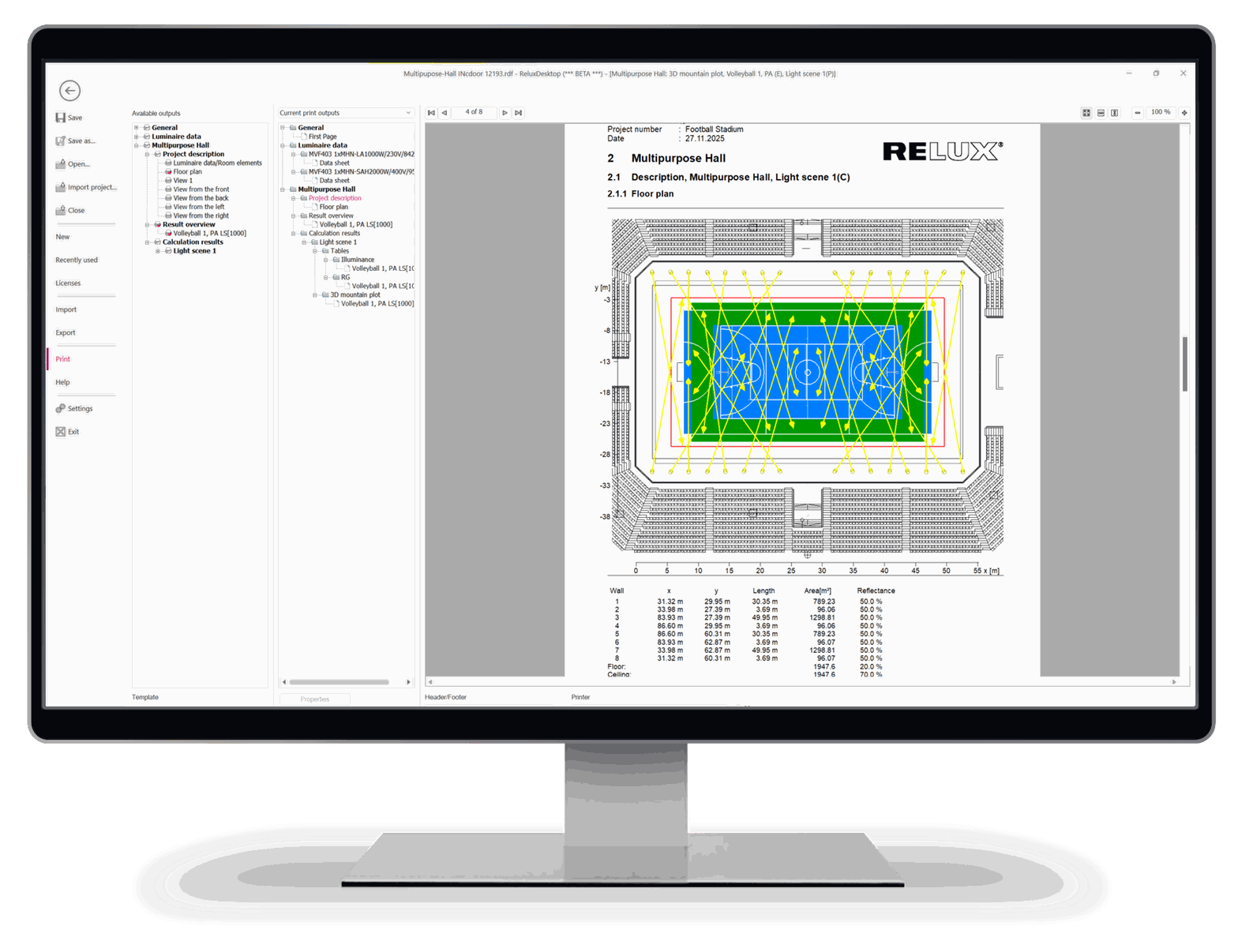 Displayed picture: Export and Deliver